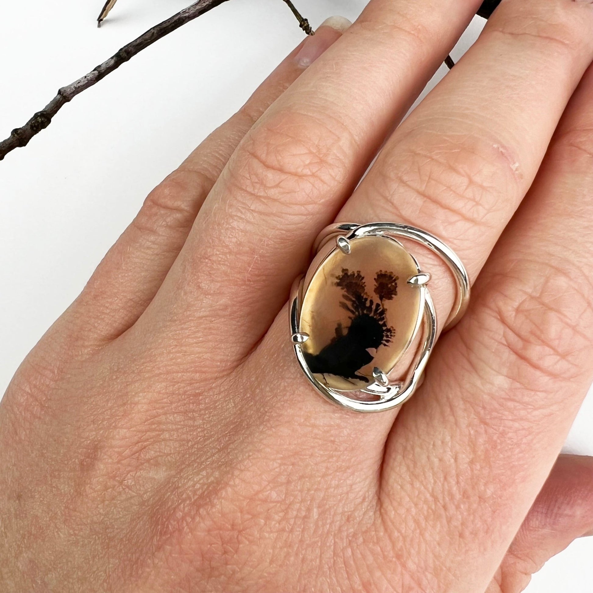 Cactus in the Wind Ring - Mettle by Abby