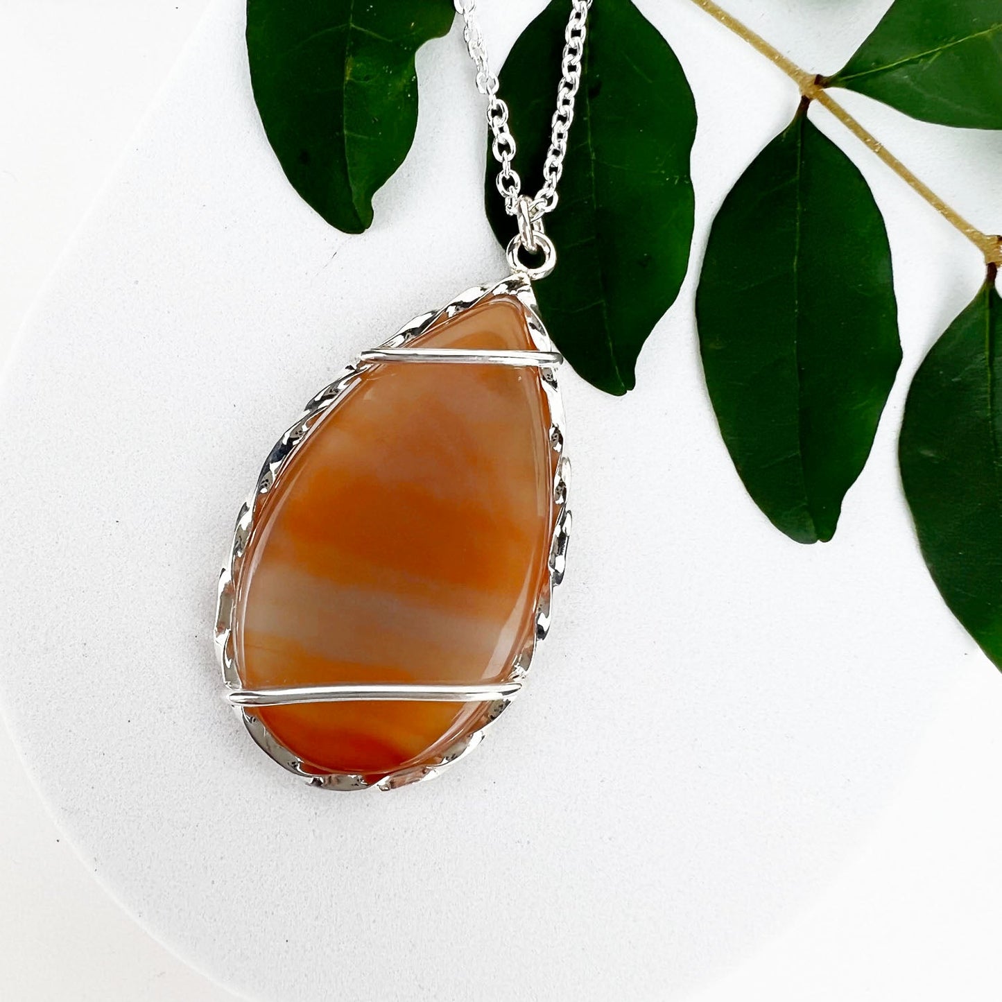 Carnelian Winds Necklace - Mettle by Abby