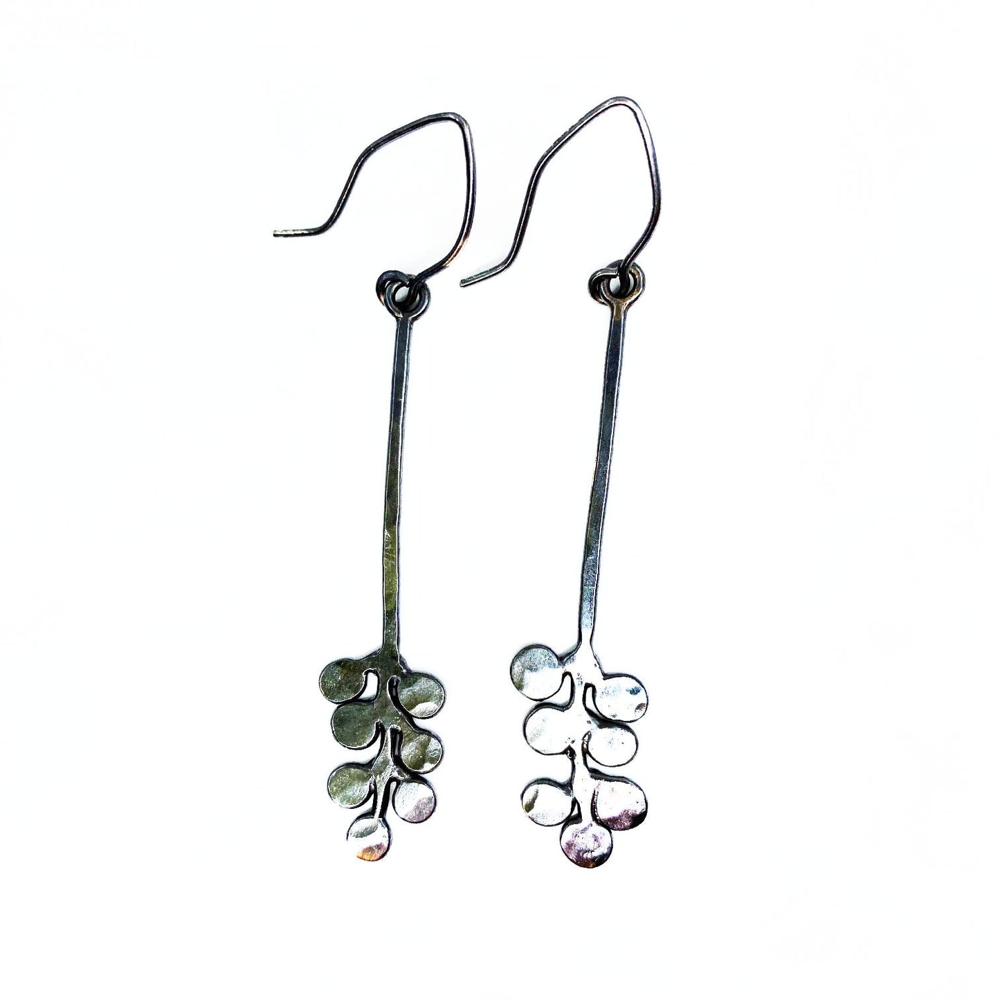 Dark Bubble Fern Earrings - Mettle by Abby