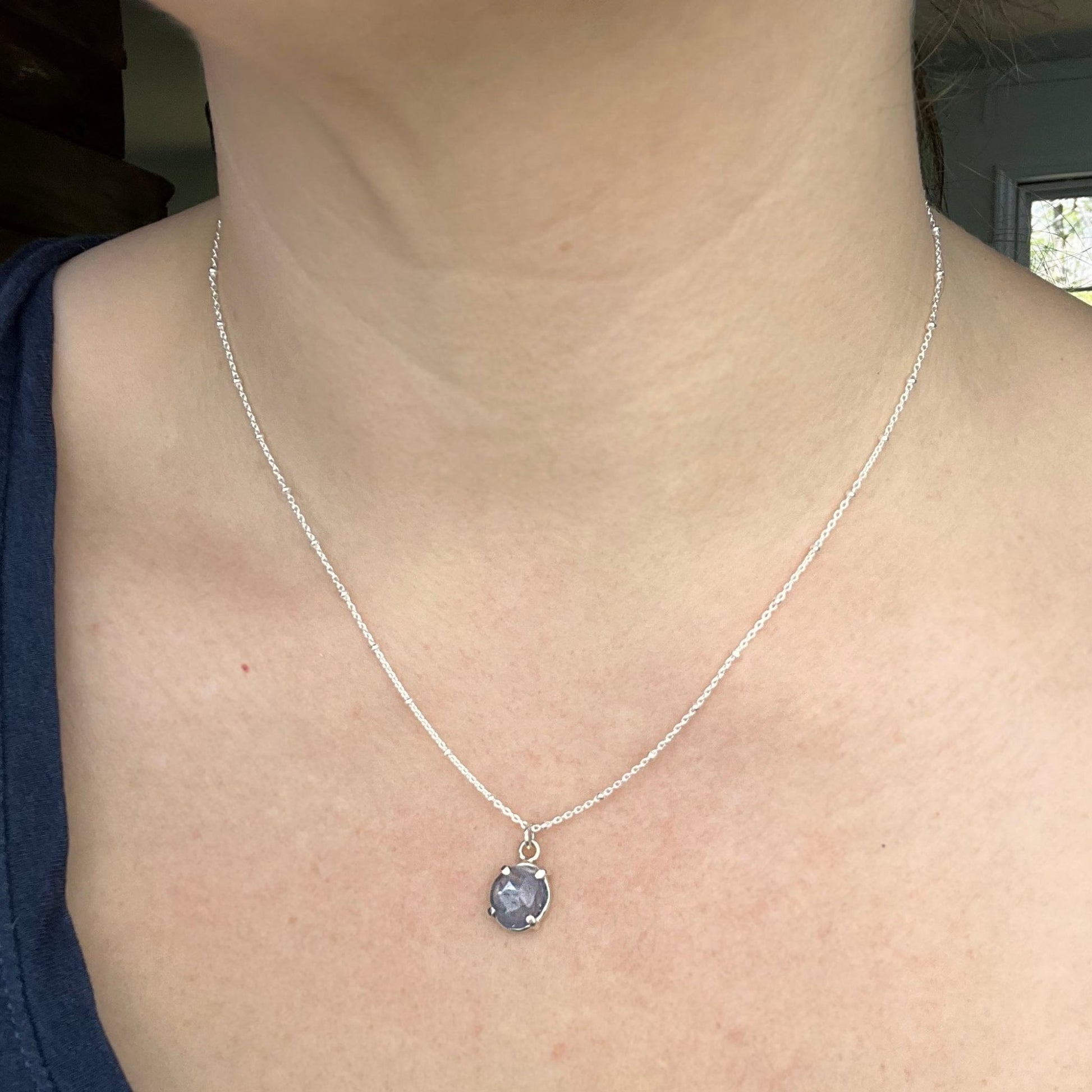 December Birthstone Necklace - Mettle by Abby