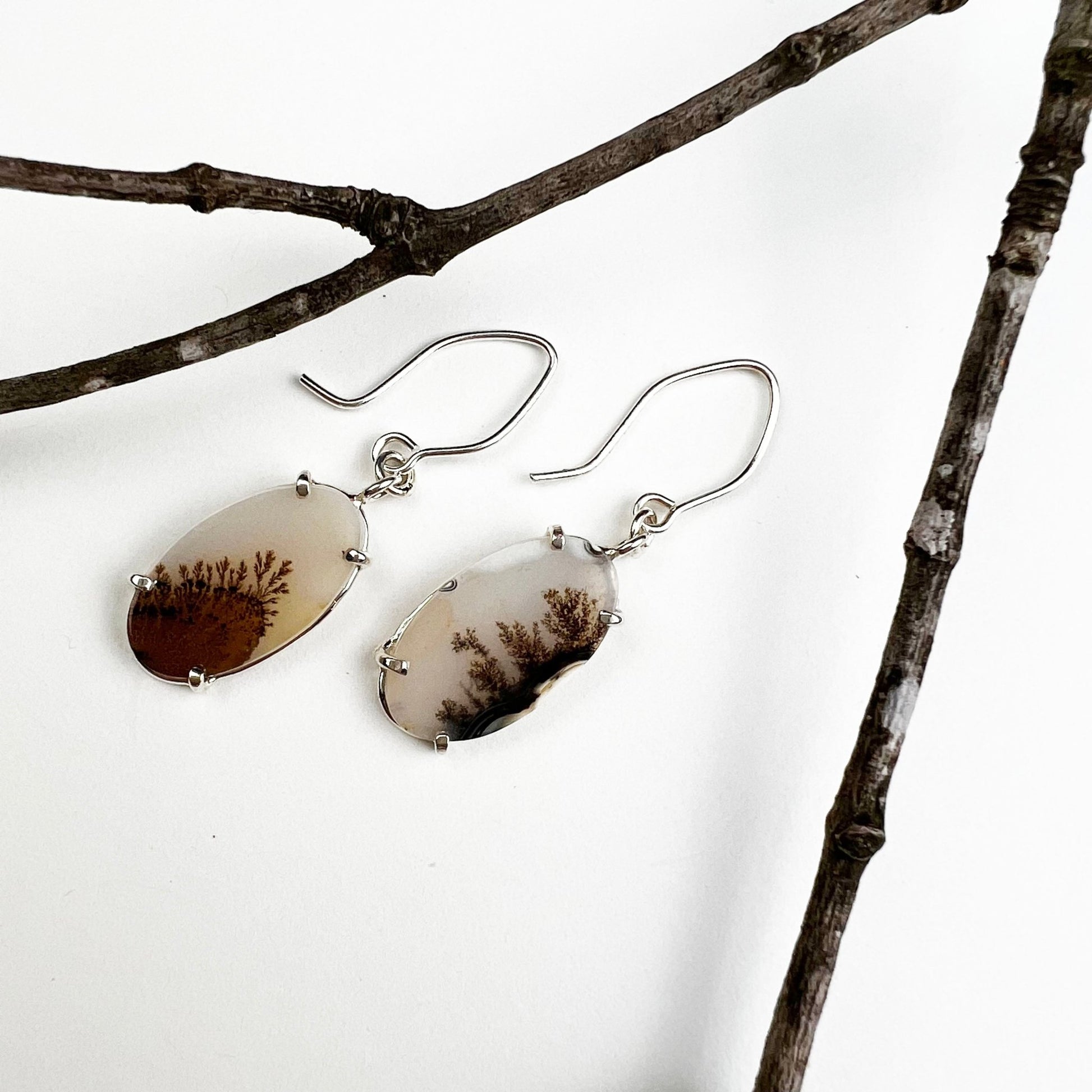 Dendrite Beauty Earrings - Mettle by Abby
