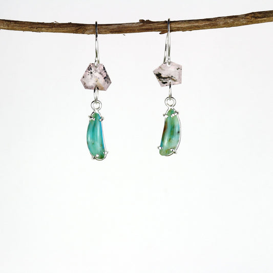 Duality Earrings - Mettle by Abby