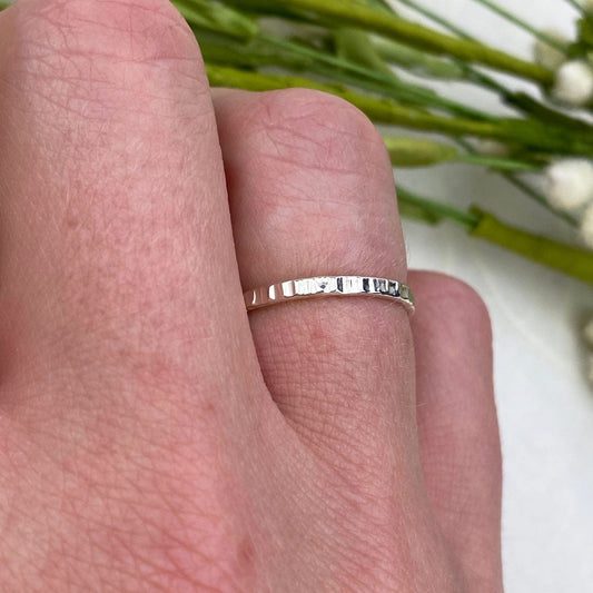 Halo Stacking Ring - Mettle by Abby