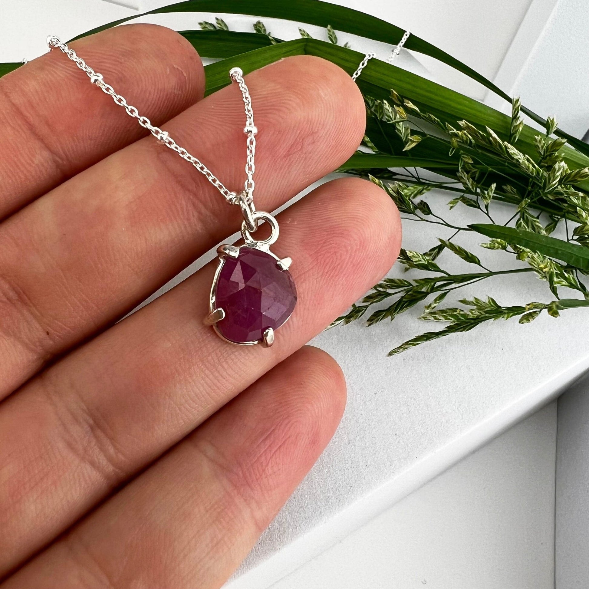 July Birthstone Necklace - Mettle by Abby