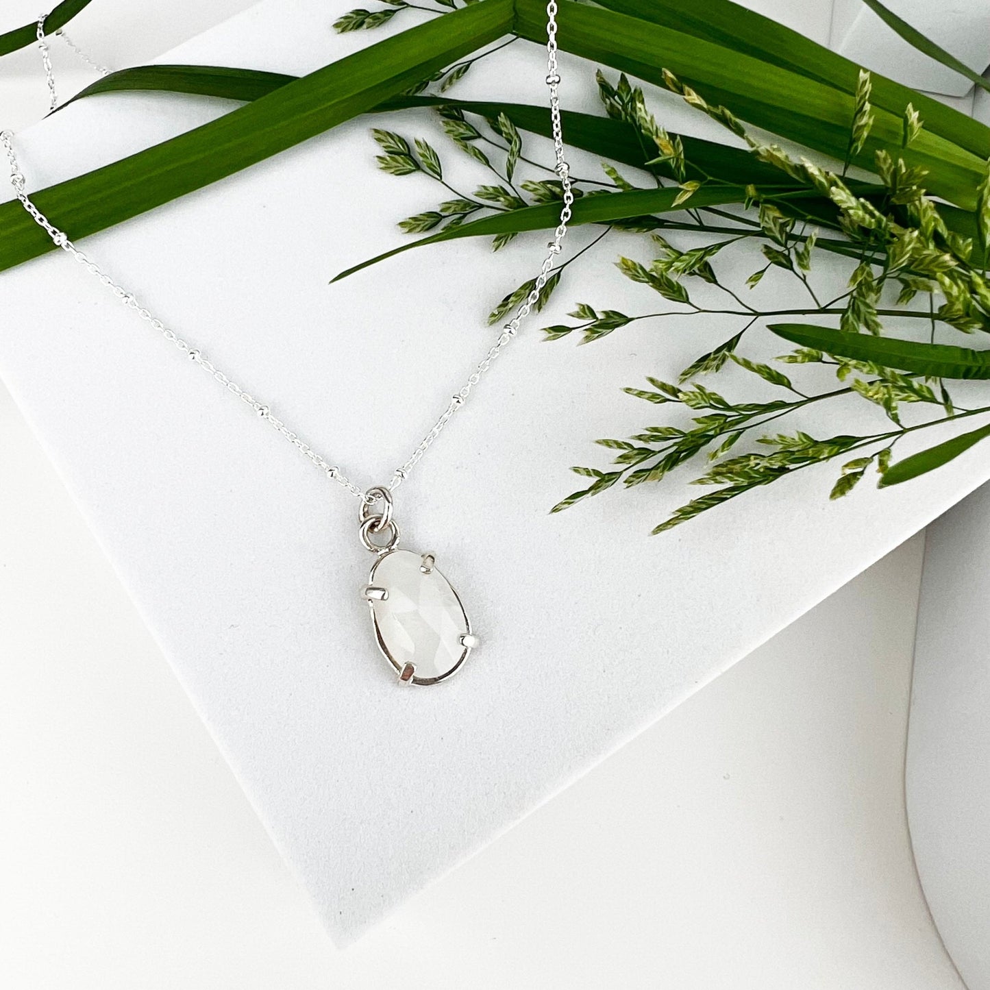 June Birthstone Necklace - Mettle by Abby