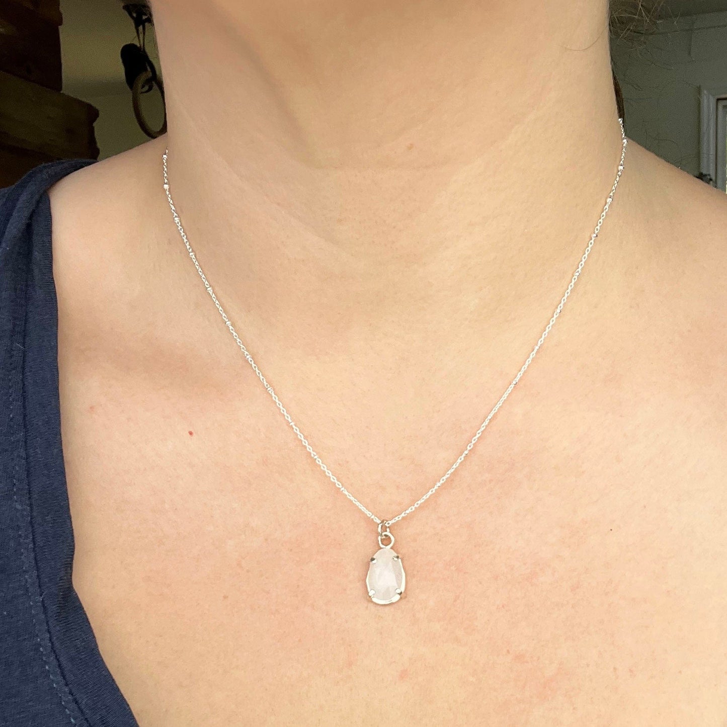 June Birthstone Necklace - Mettle by Abby