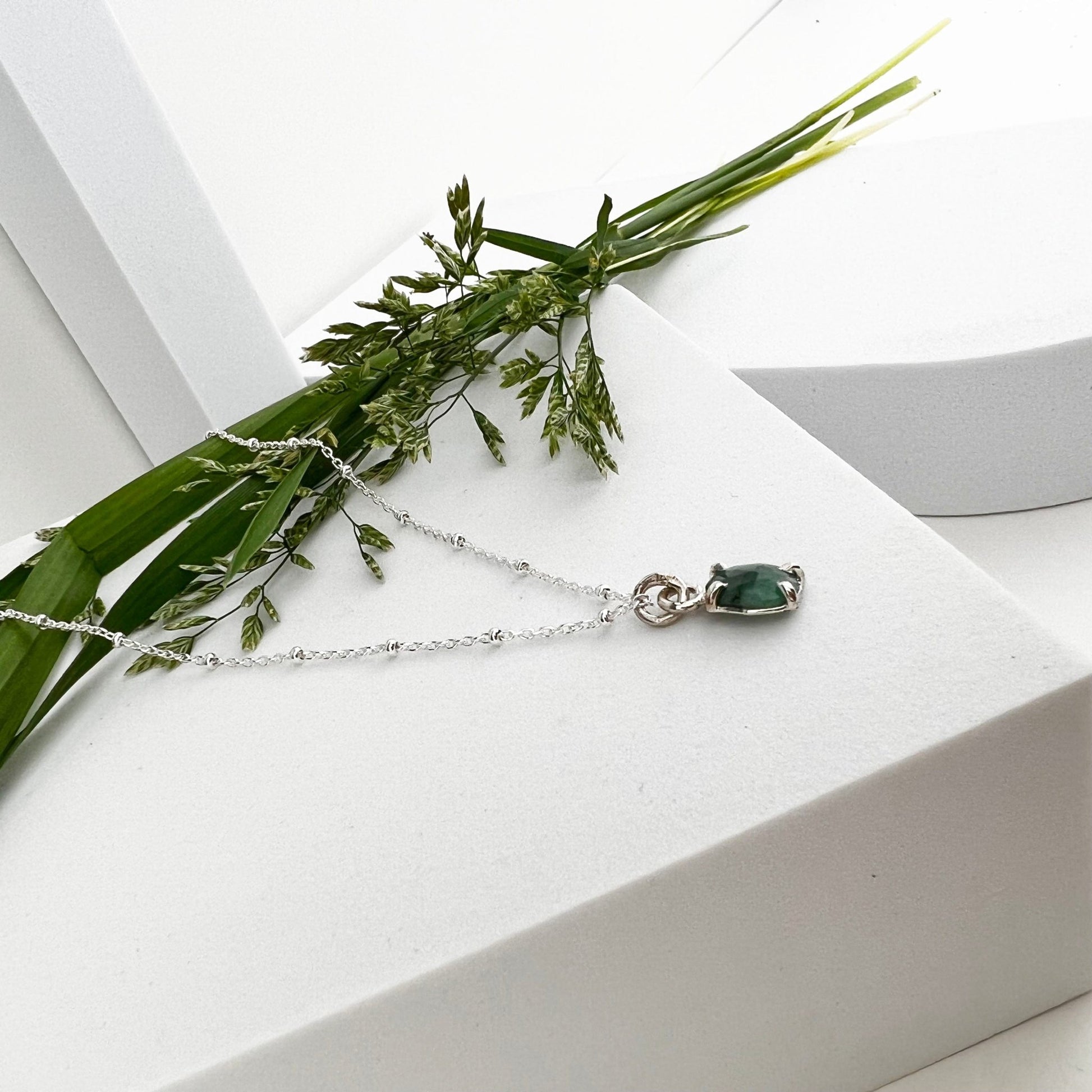 May Birthstone Necklace - Mettle by Abby