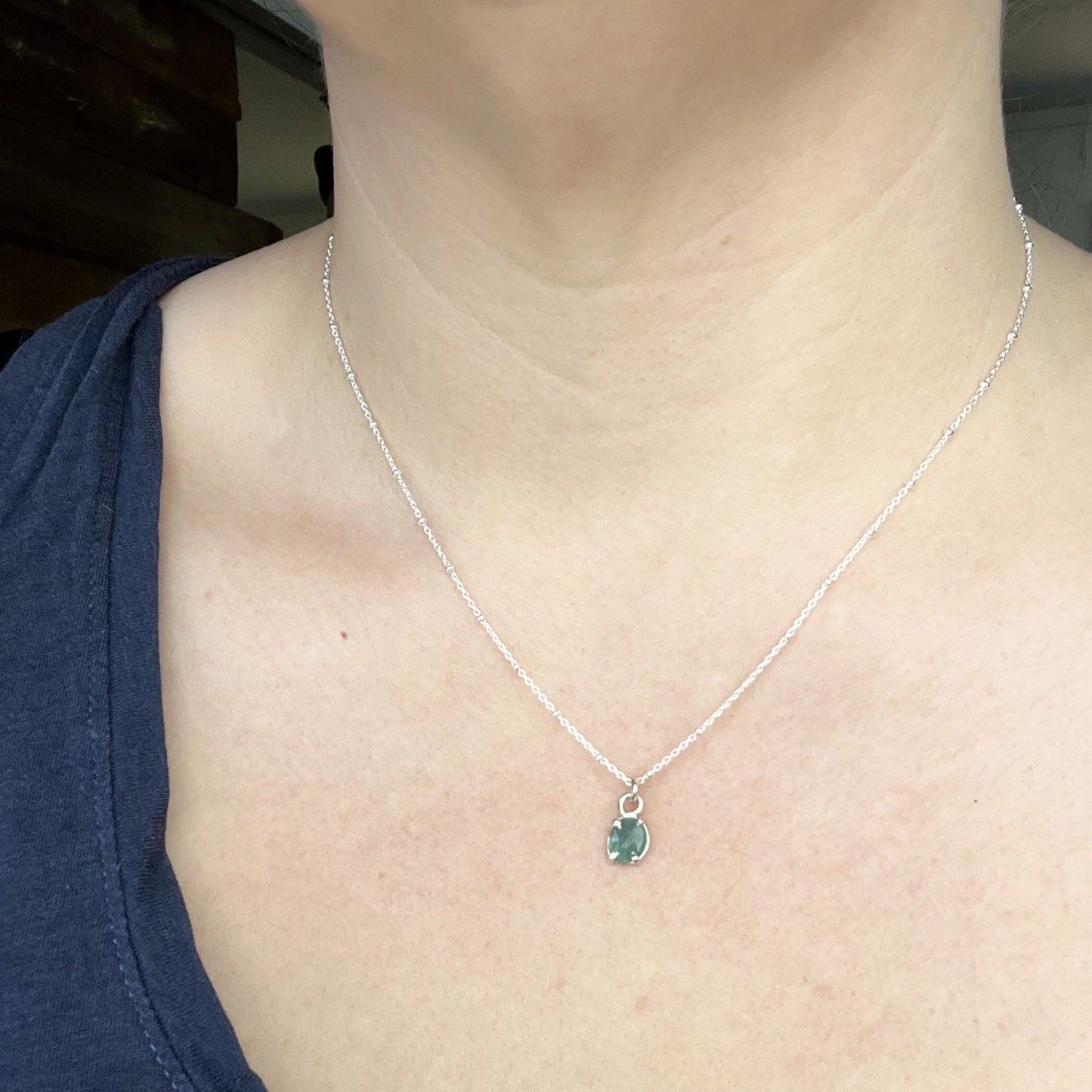 May Birthstone Necklace - Mettle by Abby