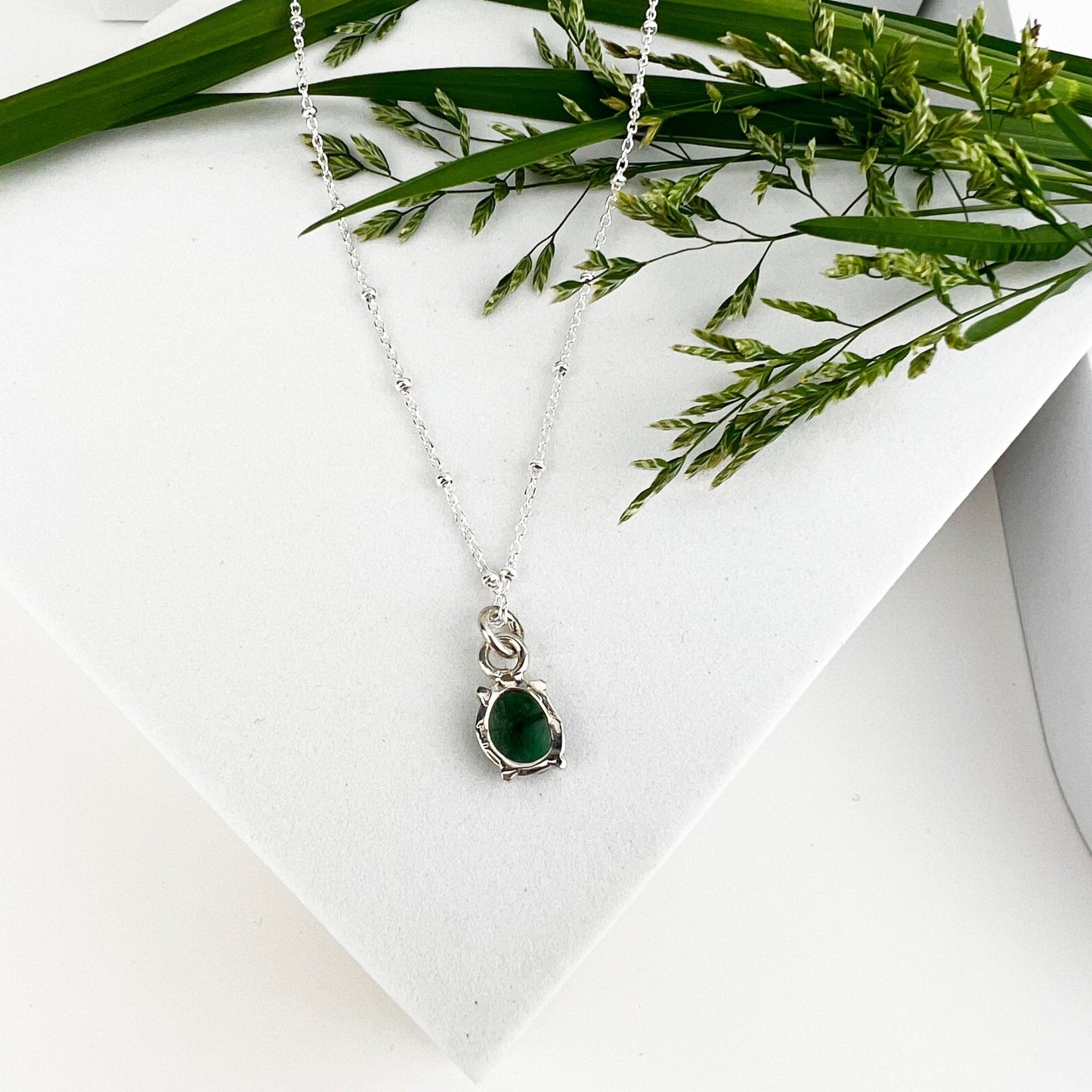 May Birthstone Necklace - Mettle by Abby