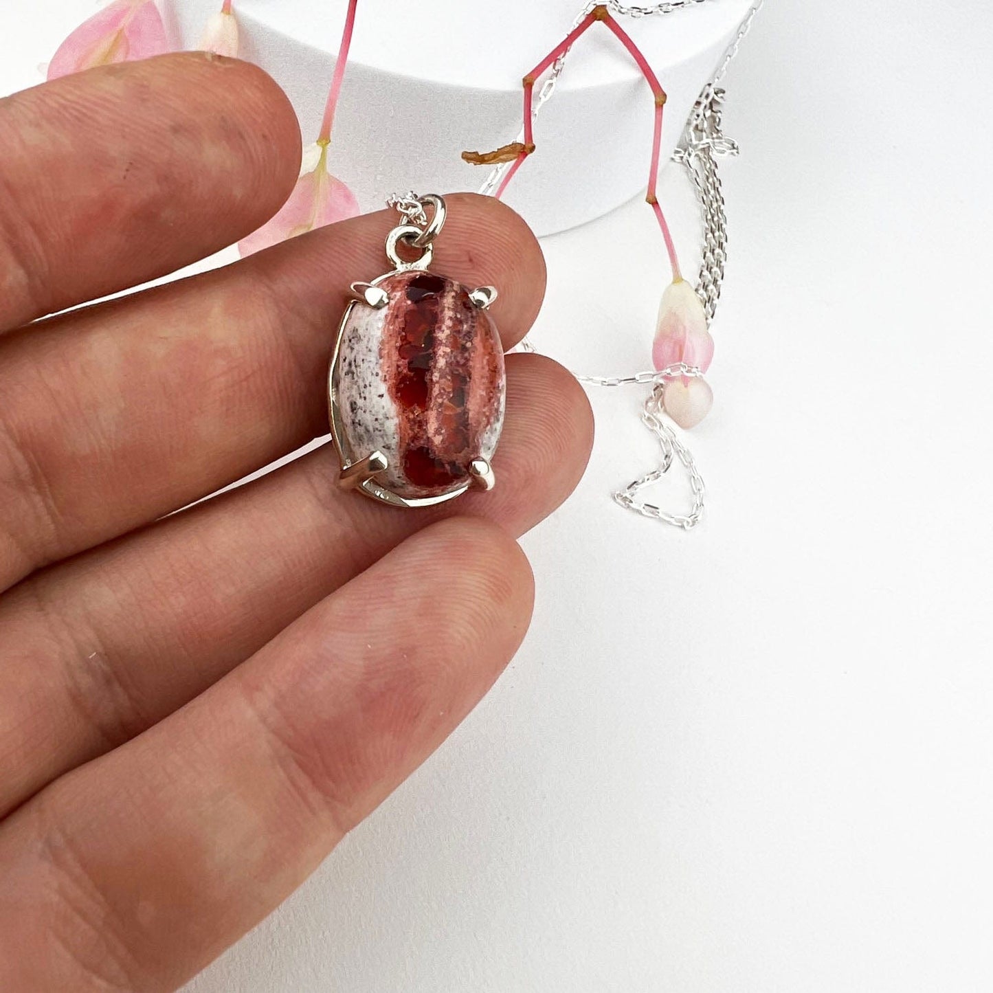 Mexican Boulder Opal Necklace - Mettle by Abby