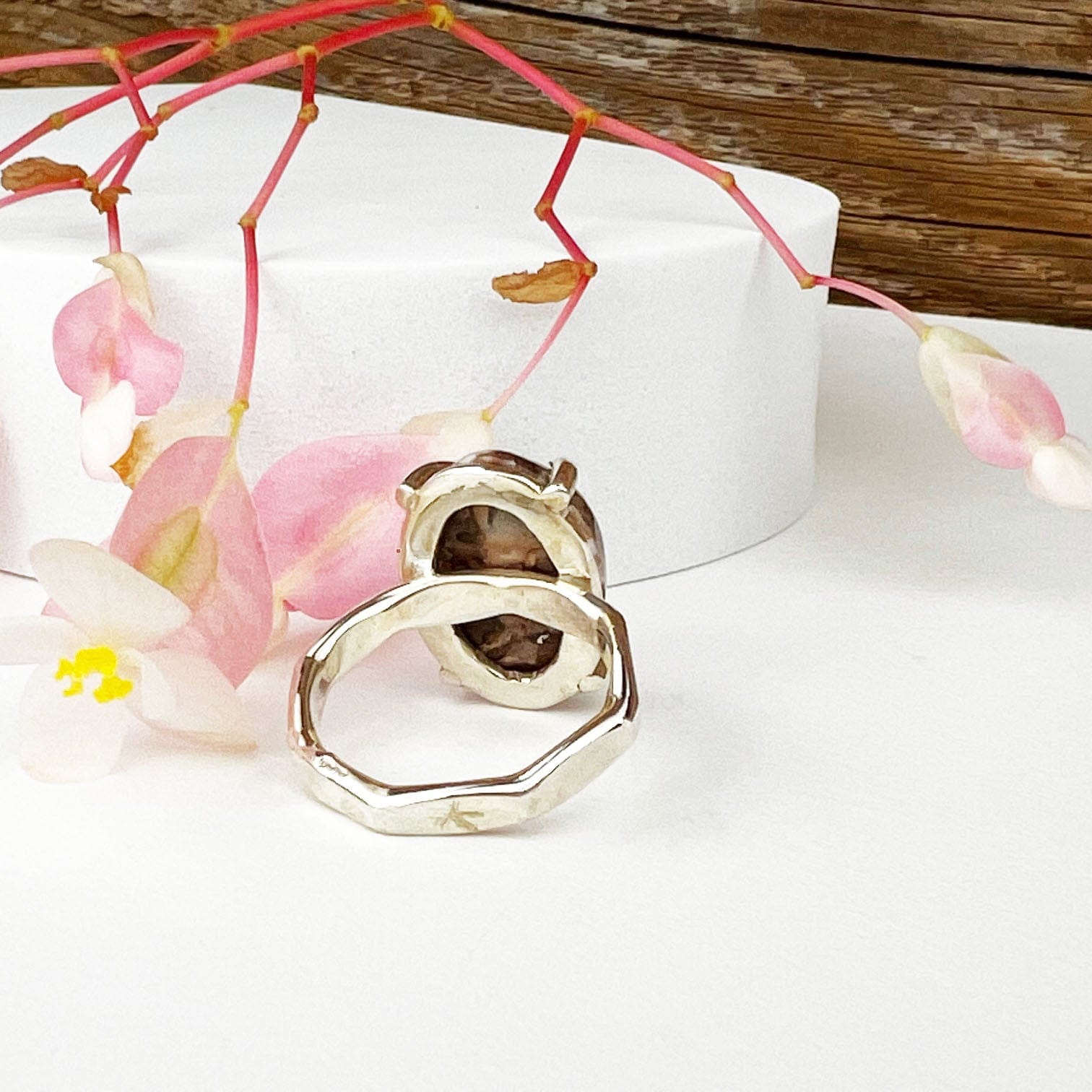 Mexican Boulder Opal Ring - Mettle by Abby