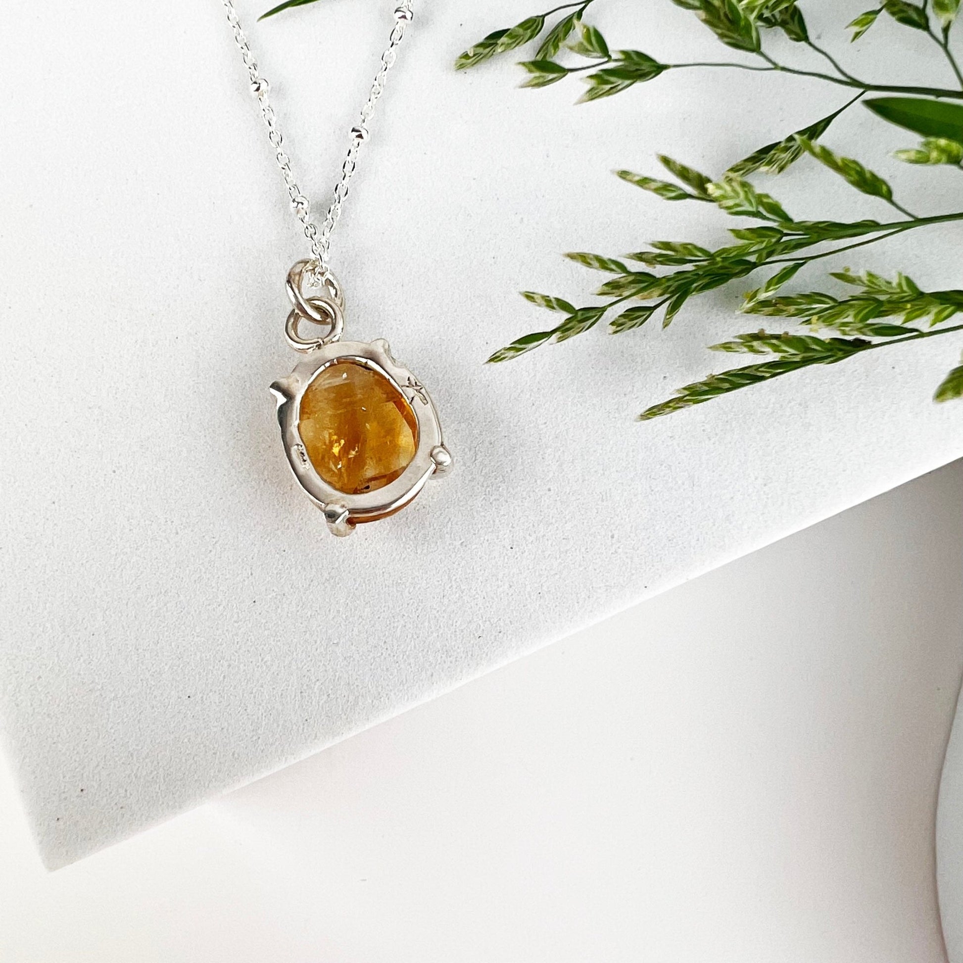 November Birthstone Necklace - Mettle by Abby