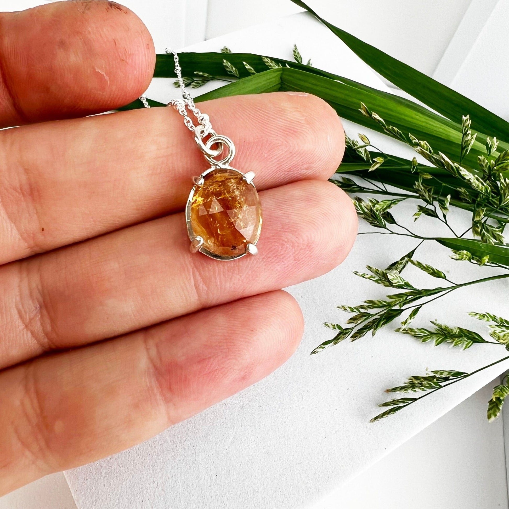 November Birthstone Necklace - Mettle by Abby