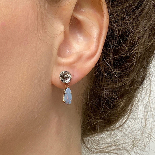Opal Blossom Earrings - Mettle by Abby