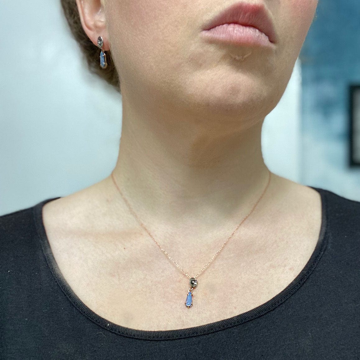 Opal Blossom Necklace - Mettle by Abby