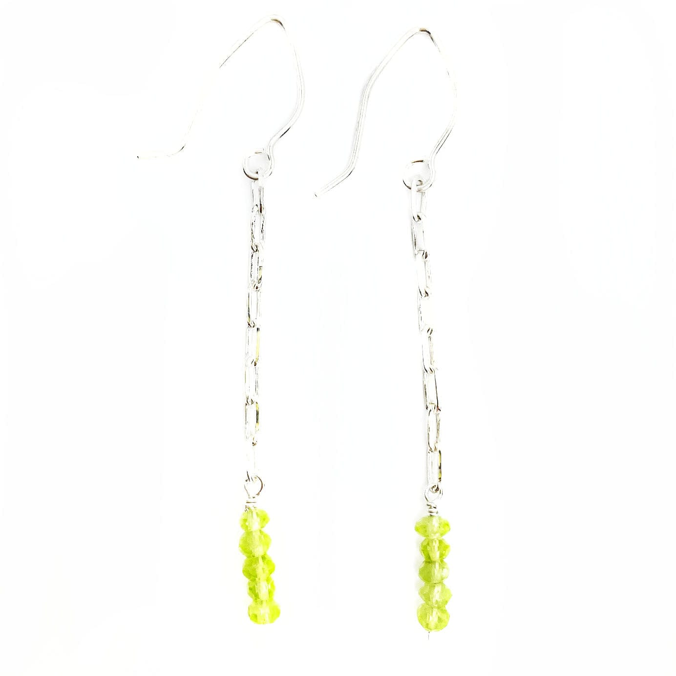 Peridot Tendril Earrings - Mettle by Abby