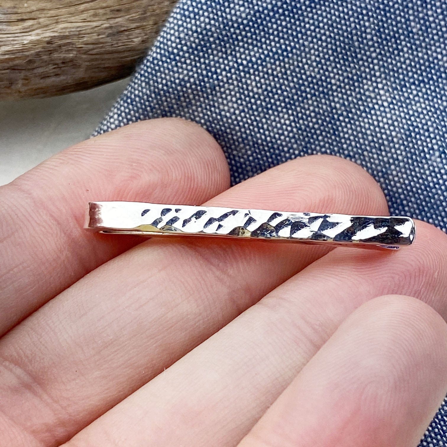 Rolling River Tie Bar - Mettle by Abby