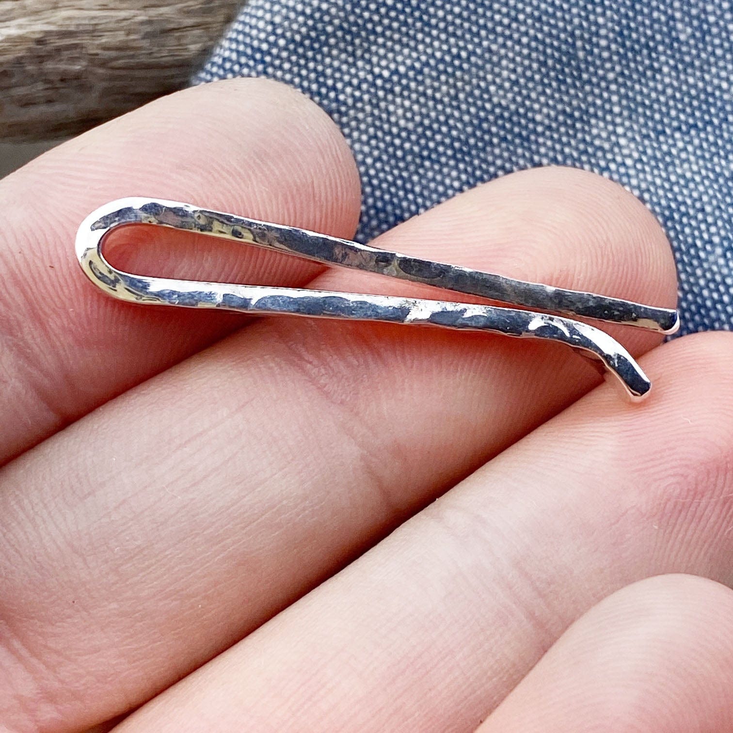 Rolling River Tie Bar - Mettle by Abby