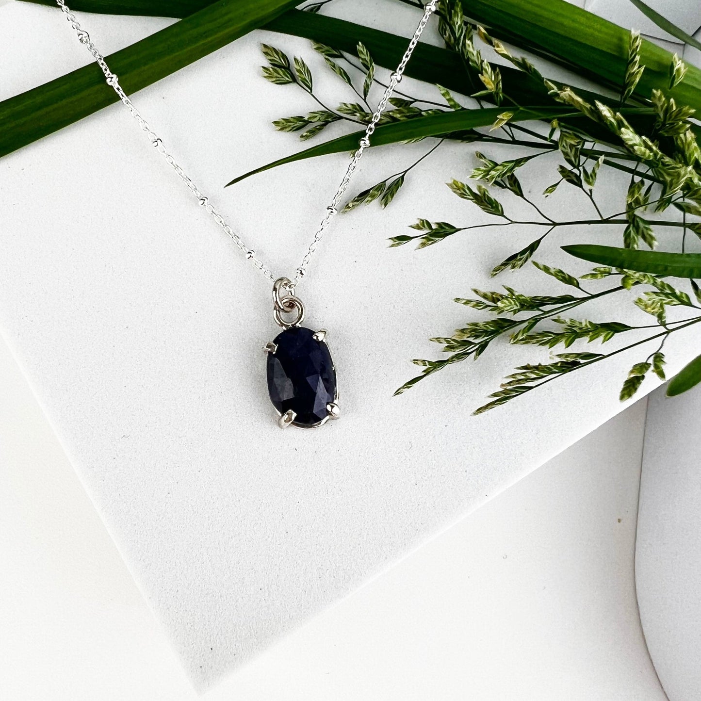 September Birthstone Necklace - Mettle by Abby