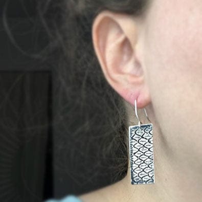 Snakeskin Earrings - Mettle by Abby