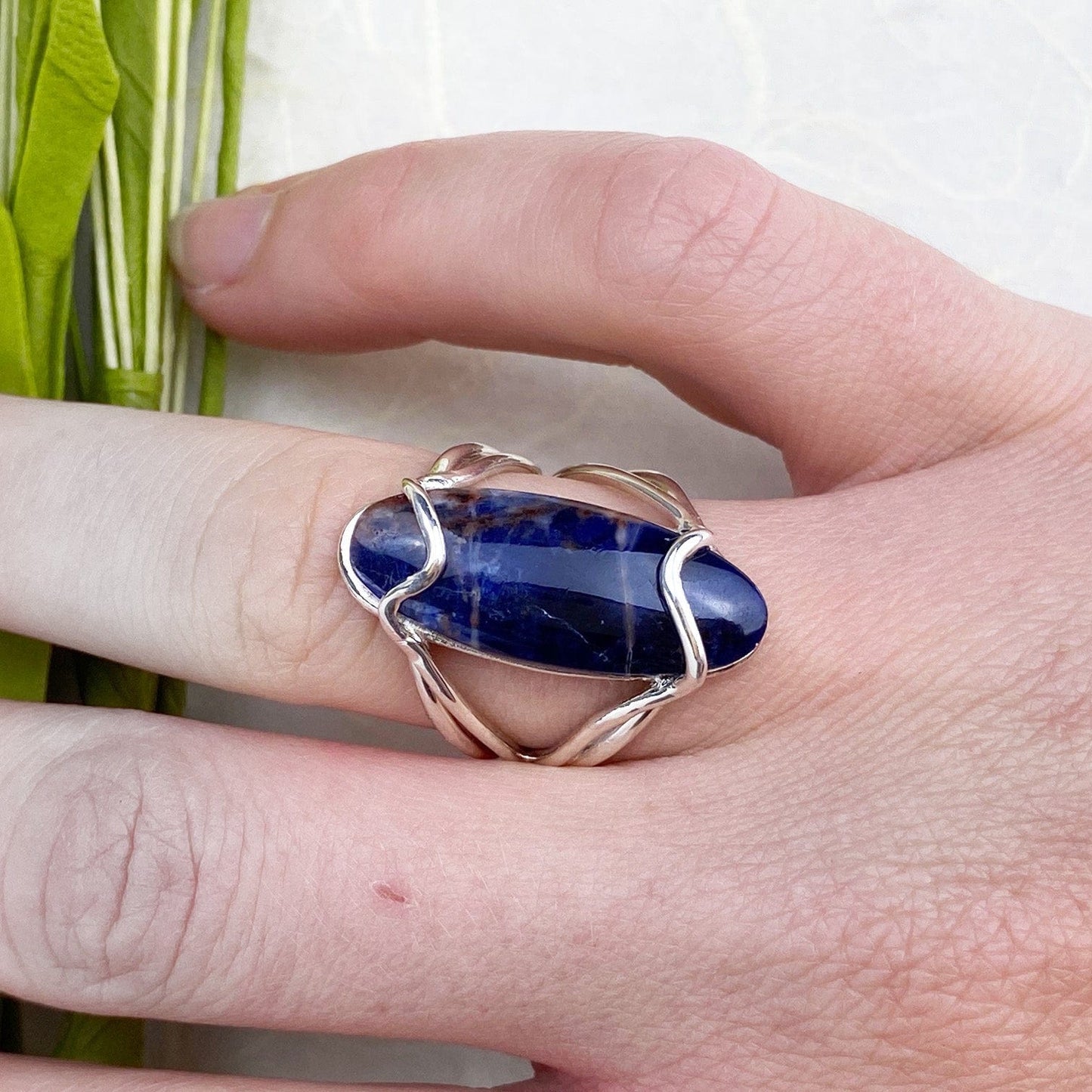 Sodalite Tradewinds Ring - Mettle by Abby