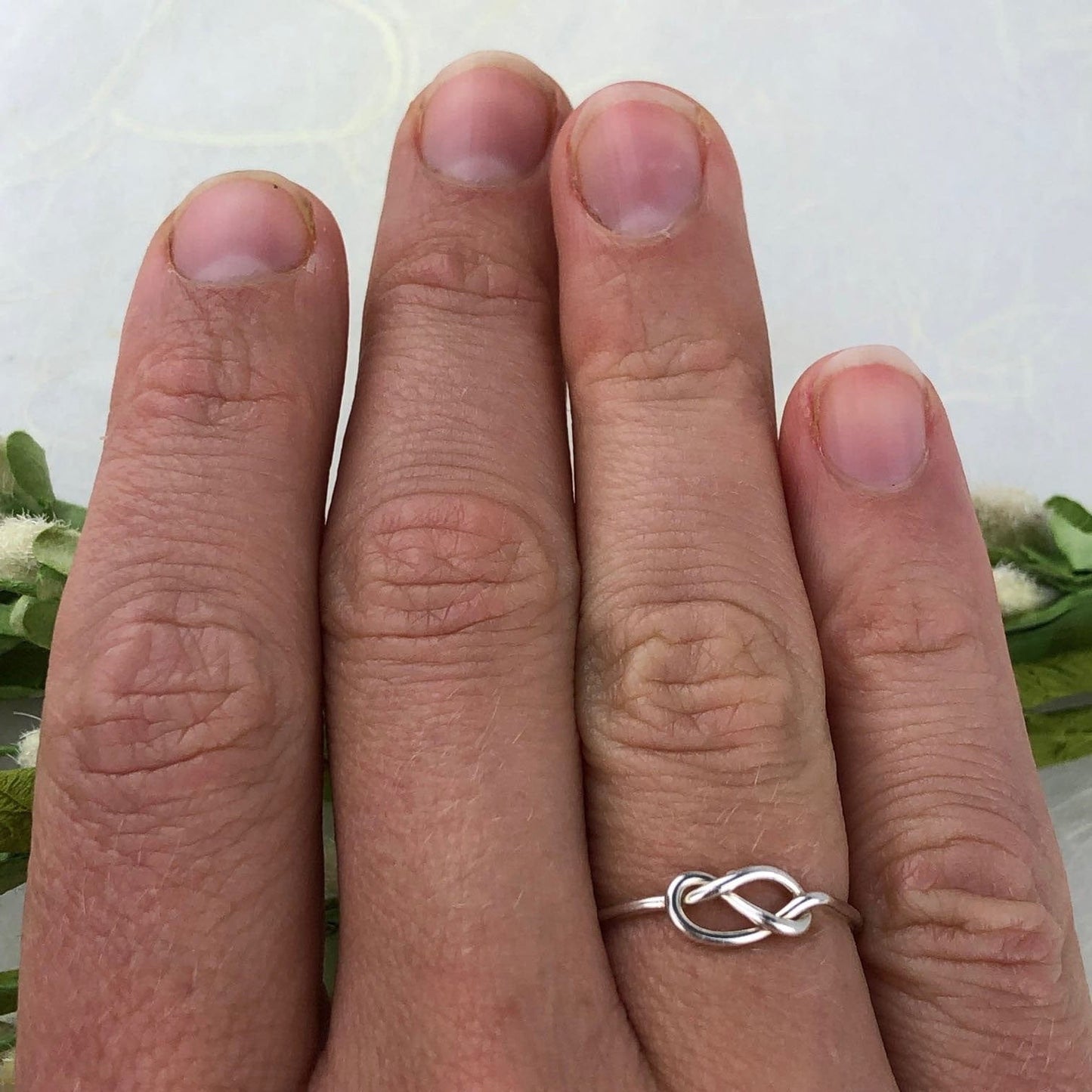 True Silver Knot Ring - Mettle by Abby