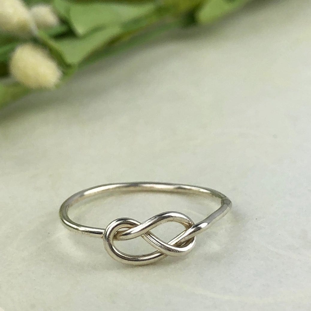 True Silver Knot Ring - Mettle by Abby