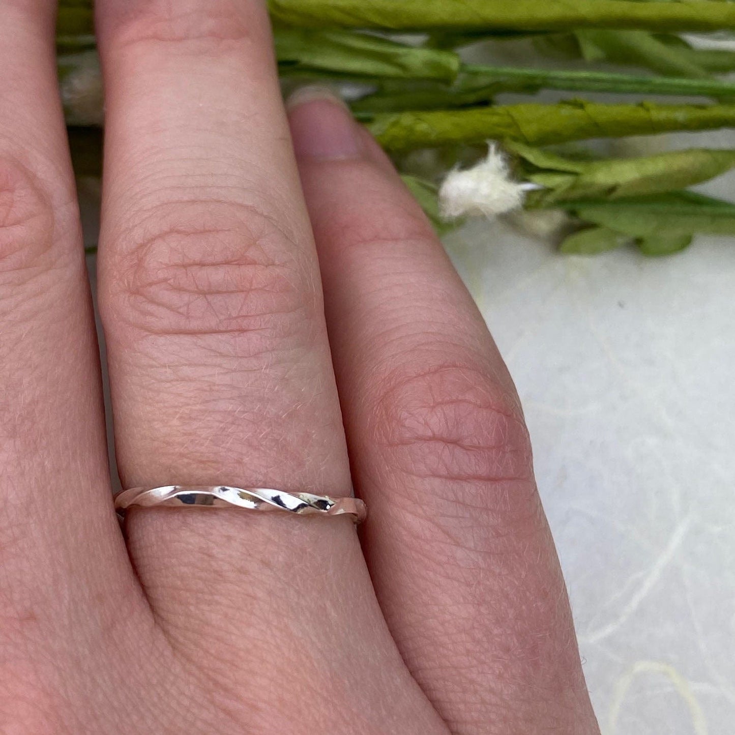 Twisted Stacking Ring - Mettle by Abby