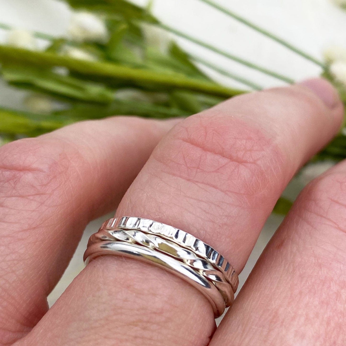 Twisted Stacking Ring - Mettle by Abby