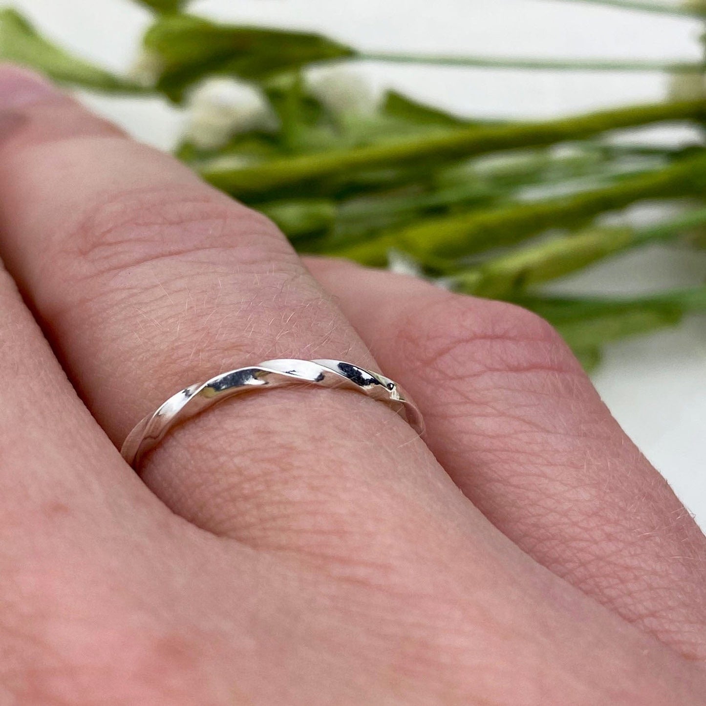 Twisted Stacking Ring - Mettle by Abby