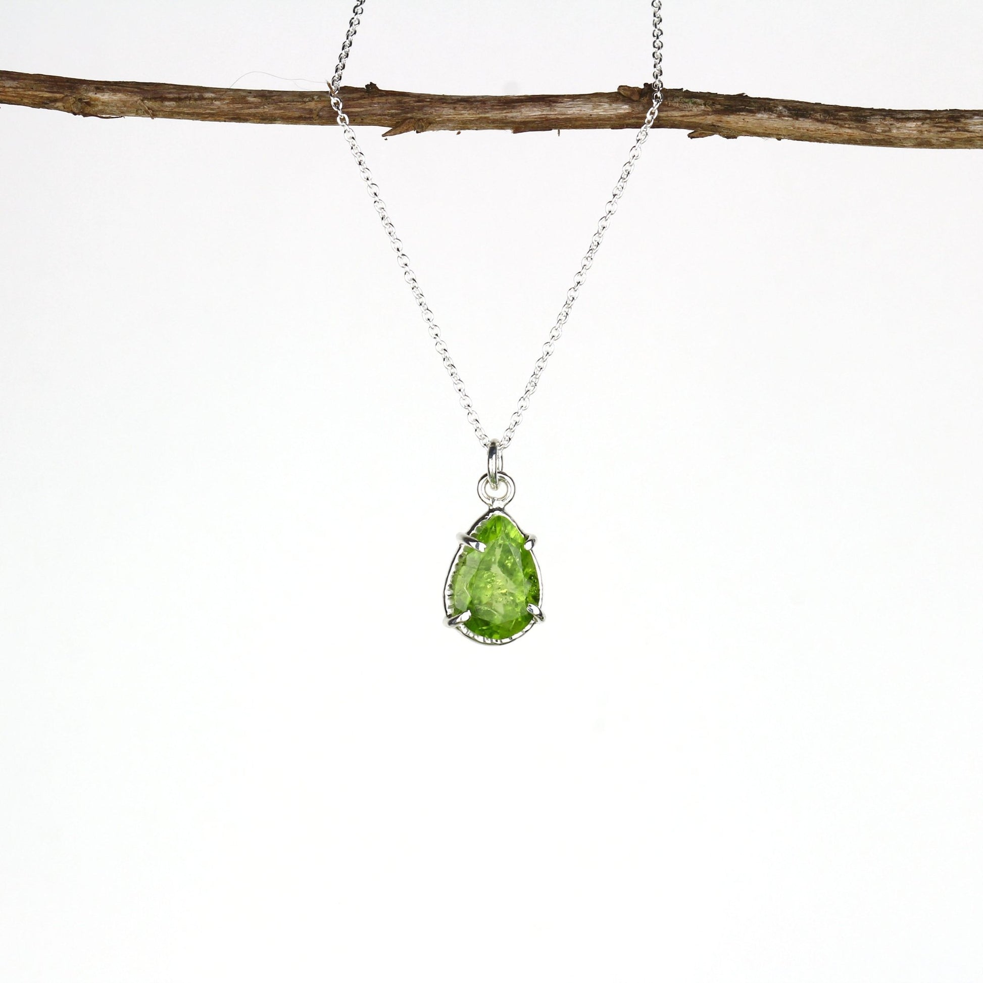 Vivid Peridot Necklace - Mettle by Abby